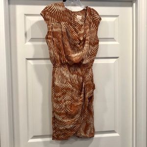 Tracy Reese silk animal print dress